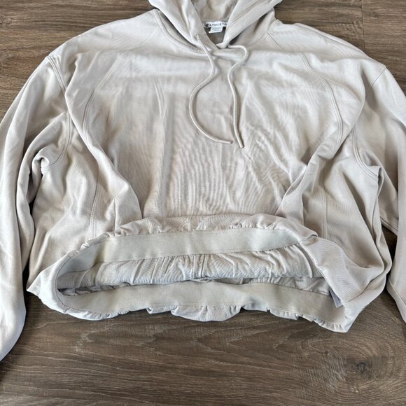 Athleta Seasoft Bubble Hem Cropped Hoodie Large - Picture 6 of 12